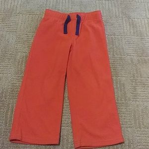 Crazy 8 fleece pants 2t